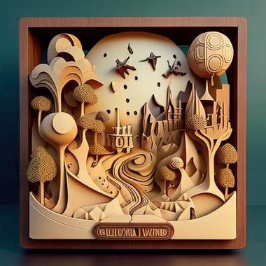 3D model Small World 2 game (STL)